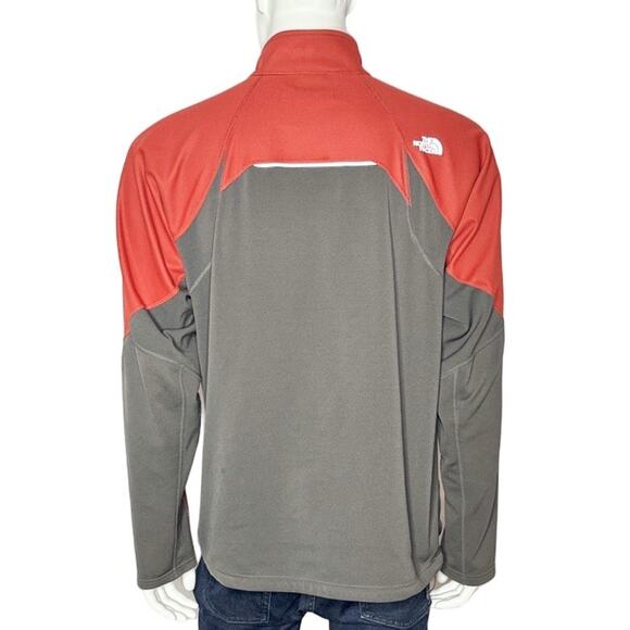 The North Face Flight Series Red Soft Shell Full Zip Jacket Windstopper XL - Picture 3 of 9